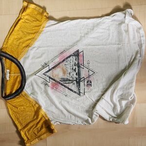 Maurices Graphic Tee with Geometric Design